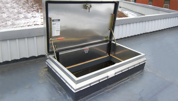 Roof Hatches Custom Made Ladders Platforms Fixed Rolling Ladders
