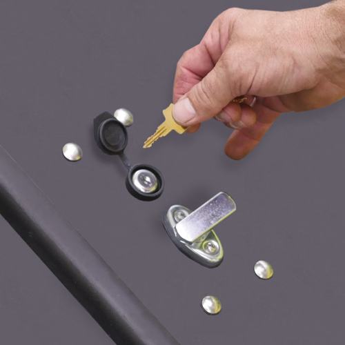 Basement Door Keyed Lock Kit